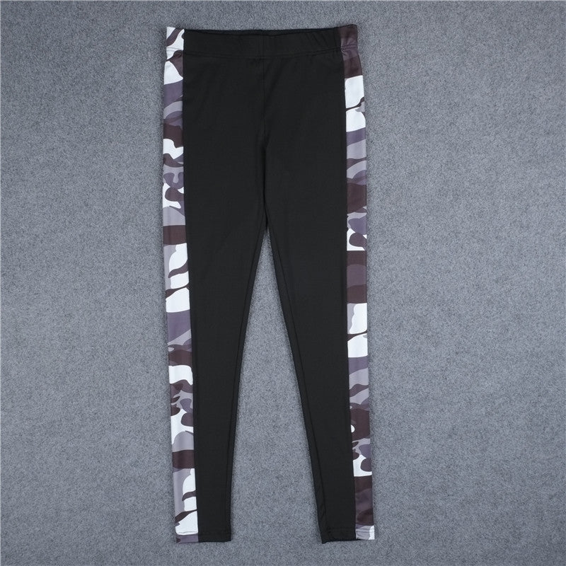 Two Piece Fitness Yoga Tracksuit Camouflage  Leggings and Bra Top The Clothing Company Sydney