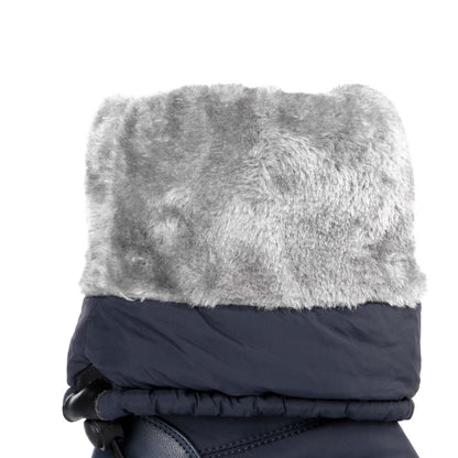 Below Knee High Round Toe Soft PU Leather Snow Boots The Clothing Company Sydney