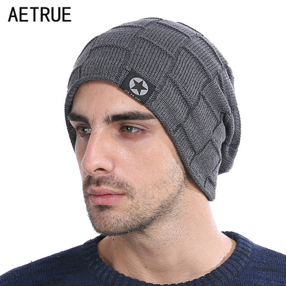 Winter Knit Hat Skullies Beanies Winter Hats For Men Women Beanie Warm Baggy Bonnet Fashion Cap Hat The Clothing Company Sydney