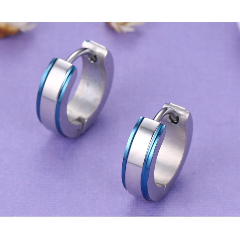 Stainless Steel Hoop Earrings for Women Men The Clothing Company Sydney