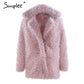 Faux Fur Trendy Streetwear Autumn Winter Jacket Coat (Plus Size) The Clothing Company Sydney