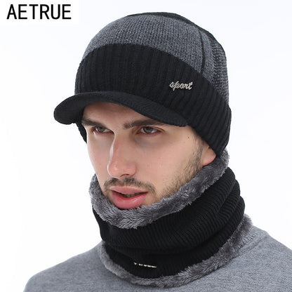 2 Piece Wool Beanie Cap and Scarf The Clothing Company Sydney