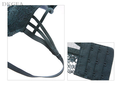 2 Piece Push-up Bra  3/4 Cup  Lace Deep V Brassiere and Panty Lingerie Set The Clothing Company Sydney