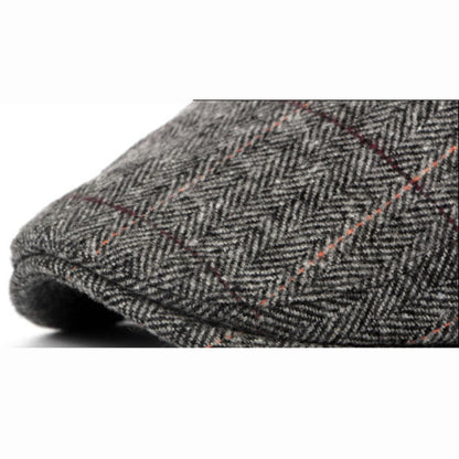 Flat Ivy Cap Classic Vintage Plaid Beret Cap in 3 Colours The Clothing Company Sydney