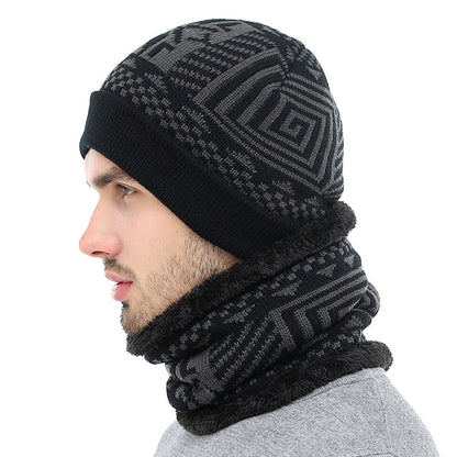 2 Piece Winter Knitted Beanie and Scarf The Clothing Company Sydney