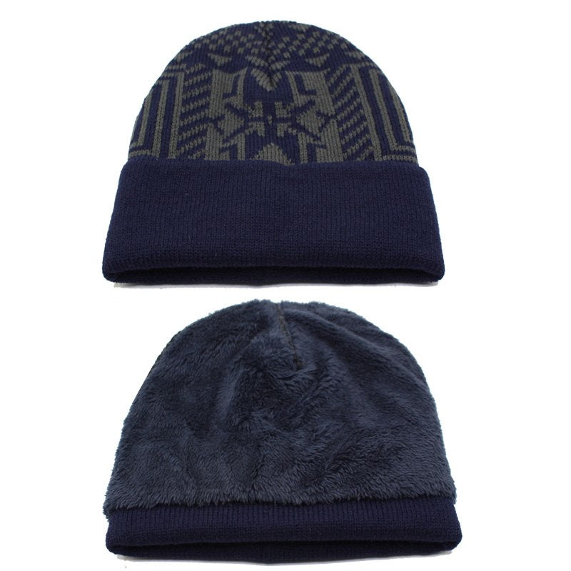 2 Piece Winter Knitted Beanie and Scarf The Clothing Company Sydney