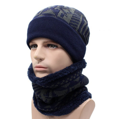 2 Piece Winter Knitted Beanie and Scarf The Clothing Company Sydney