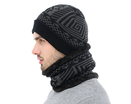 2 Piece Winter Knitted Beanie and Scarf The Clothing Company Sydney