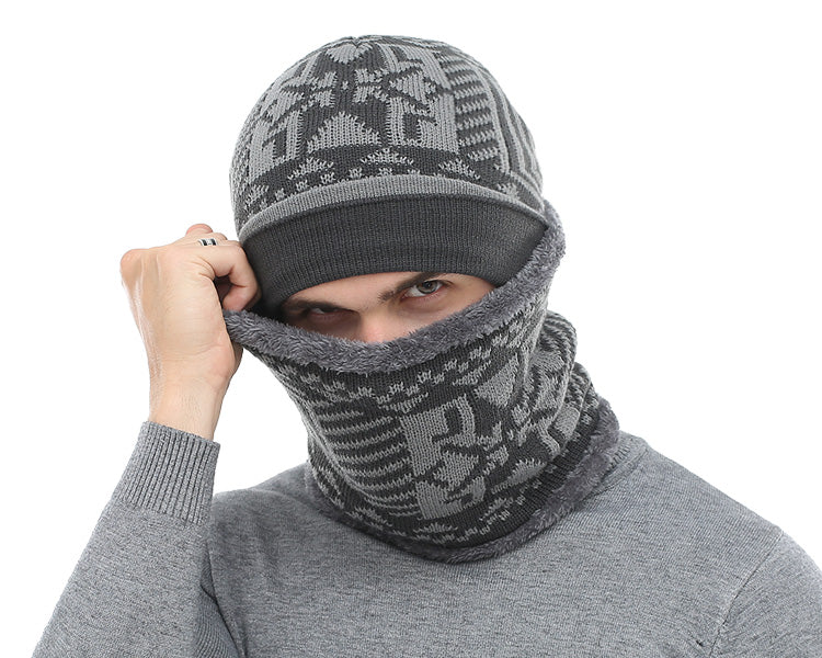 2 Piece Winter Knitted Beanie and Scarf The Clothing Company Sydney