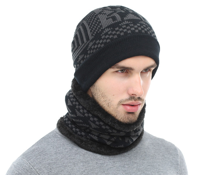 2 Piece Winter Knitted Beanie and Scarf The Clothing Company Sydney