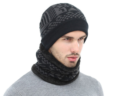 2 Piece Winter Knitted Beanie and Scarf The Clothing Company Sydney
