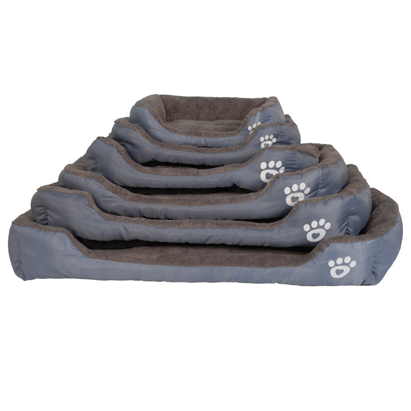 9 Color Paw Pet Sofa Dog Beds Waterproof Bottom Soft Fleece Warm Cat Bed House The Clothing Company Sydney