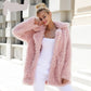 Faux Fur Trendy Streetwear Autumn Winter Jacket Coat (Plus Size) The Clothing Company Sydney
