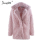 Faux Fur Trendy Streetwear Autumn Winter Jacket Coat (Plus Size) The Clothing Company Sydney