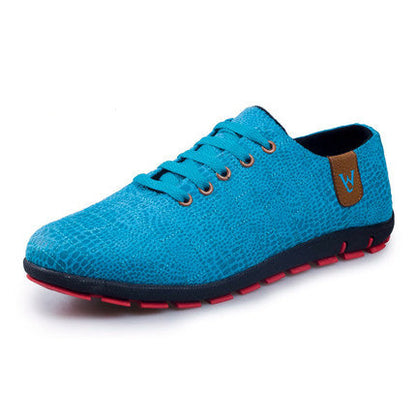 Breathable Mens Casual Low Lace-up Canvas Flat Shoes The Clothing Company Sydney