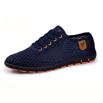 Breathable Mens Casual Low Lace-up Canvas Flat Shoes The Clothing Company Sydney