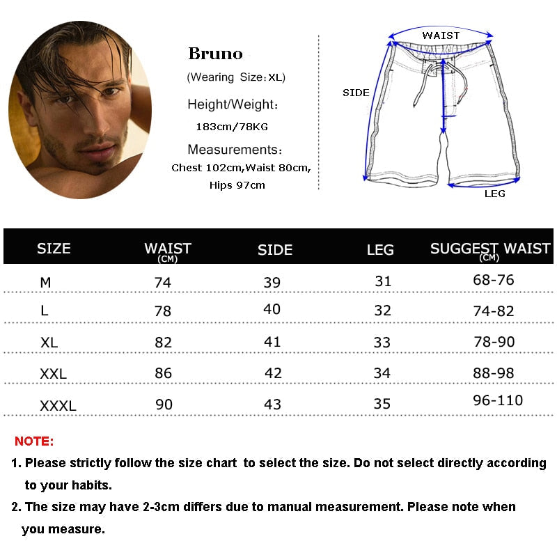 New Quick Dry Men's Swim Summer Board Surf Swimwear Beach Shorts The Clothing Company Sydney