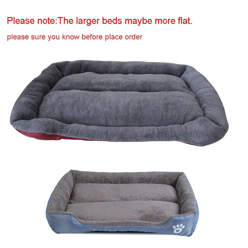 9 Color Paw Pet Sofa Dog Beds Waterproof Bottom Soft Fleece Warm Cat Bed House The Clothing Company Sydney