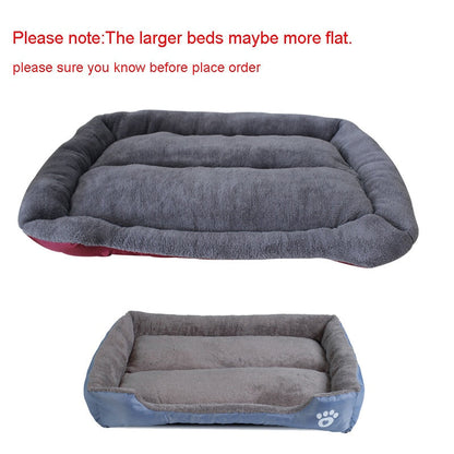 9 Color Paw Pet Sofa Dog Beds Waterproof Bottom Soft Fleece Warm Cat Bed House The Clothing Company Sydney