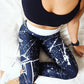 Slim High Waist Elasticity Leggings Fitness Printed Breathable Pants Leggings The Clothing Company Sydney