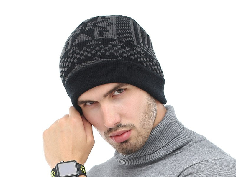 2 Piece Winter Knitted Beanie and Scarf The Clothing Company Sydney