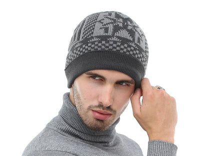 2 Piece Winter Knitted Beanie and Scarf The Clothing Company Sydney