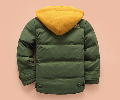 Boys Casual Warm Hooded Puffer Jacket The Clothing Company Sydney
