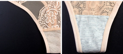Exquisite Embroidery Floral Women Underwear String Lingerie Transparent Panties Thong Briefs The Clothing Company Sydney