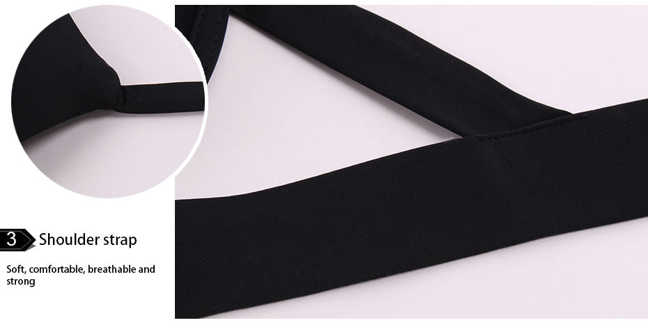 2 Piece Halter Neck Low Waist Split Band Bikini Swimsuit Swimwear The Clothing Company Sydney