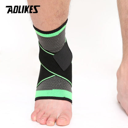 3D Weaving Elastic Nylon Strap Badminton Basketball Football Taekwondo Fitness Heel Protector Ankle Support Brace The Clothing Company Sydney