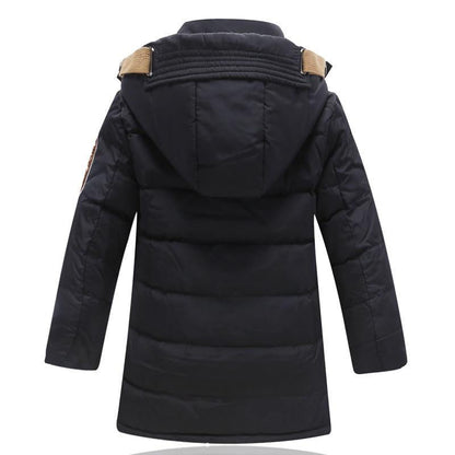 Children's Winter Duck Down Padded Big Boys Warm Winter Down Coat Thickening Outerwear Jacket The Clothing Company Sydney