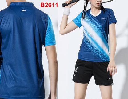 2 Piece Ladies Womens Quick dry Tennis Badminton Tennis Tennis Squash Netball Top Skirt Shorts Set The Clothing Company Sydney