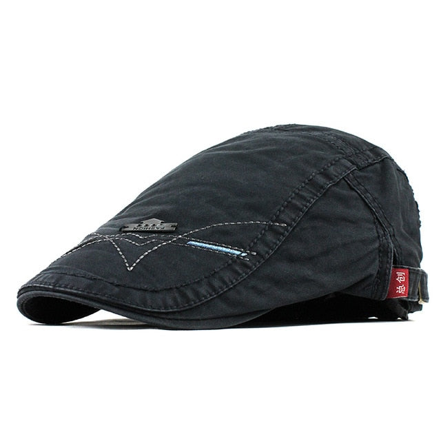 Cotton Men Women Soft Beret Flat Cap Driver Retro Vintage Soft Casual Baker Newsboy Ivy Caps Cabbie Berets Hat The Clothing Company Sydney