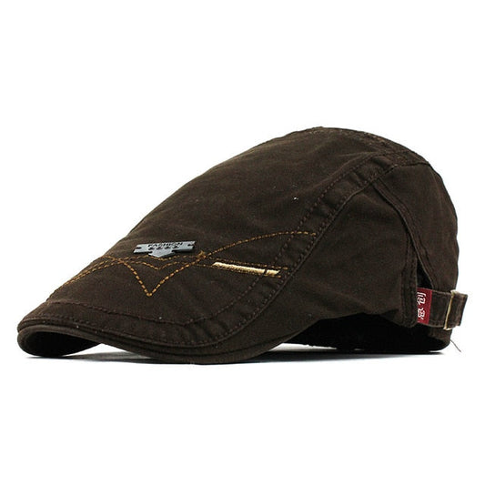 Cotton Men Women Soft Beret Flat Cap Driver Retro Vintage Soft Casual Baker Newsboy Ivy Caps Cabbie Berets Hat The Clothing Company Sydney