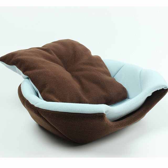 2 Use Foldable Soft Warm Pet Cat Bed Dog Bed For Dogs Cave Puppy Sleeping Mat Pad Nest Blanket Bed House The Clothing Company Sydney