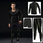 3 Piece Men Gym running sets compression Gym Fitness tight sets sportswear sport basketball jerseys training kit The Clothing Company Sydney