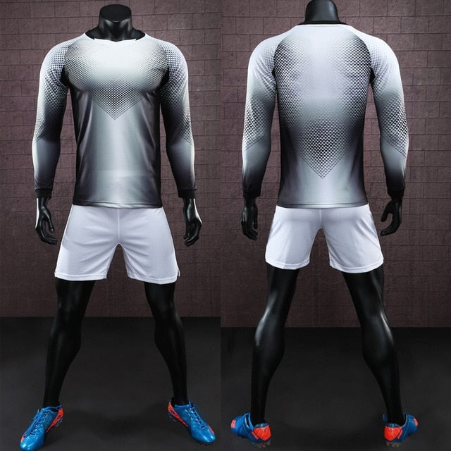 Long Sleeve Men's Ladies Kids Youth Football Jersey Kit Tracksuit Custom Soccer training jersey suit Goalkeeping Soccer Uniforms The Clothing Company Sydney