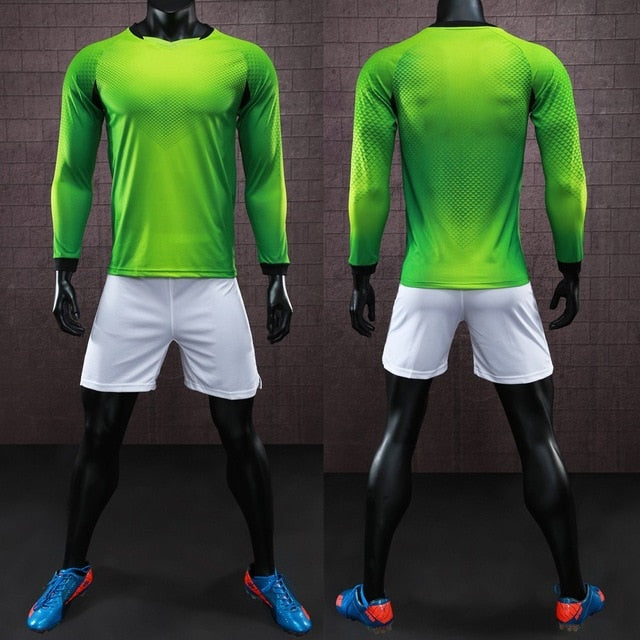 Long Sleeve Men's Ladies Kids Youth Football Jersey Kit Tracksuit Custom Soccer training jersey suit Goalkeeping Soccer Uniforms The Clothing Company Sydney