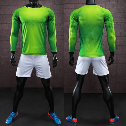 Long Sleeve Men's Ladies Kids Youth Football Jersey Kit Tracksuit Custom Soccer training jersey suit Goalkeeping Soccer Uniforms The Clothing Company Sydney