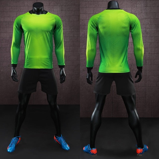 Long Sleeve Men's Ladies Kids Youth Football Jersey Kit Tracksuit Custom Soccer training jersey suit Goalkeeping Soccer Uniforms The Clothing Company Sydney