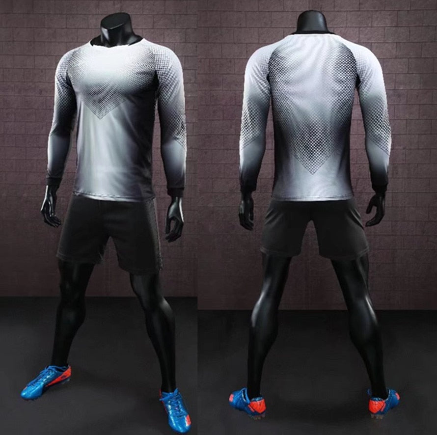Long Sleeve Men's Ladies Kids Youth Football Jersey Kit Tracksuit Custom Soccer training jersey suit Goalkeeping Soccer Uniforms The Clothing Company Sydney