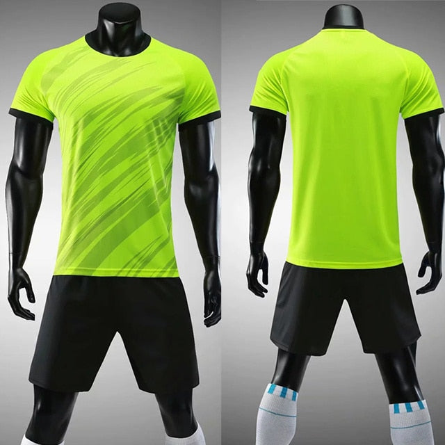 Custom Football Training Uniforms set Adult Soccer Jerseys suits Breathable shirts Short Slim Jerseys The Clothing Company Sydney