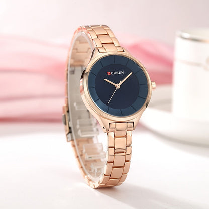 Top Brand Fashion Stainless Steel Band Quartz Wrist Watch Ladies Watches The Clothing Company Sydney