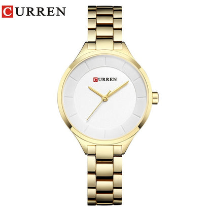 Top Brand Fashion Stainless Steel Band Quartz Wrist Watch Ladies Watches The Clothing Company Sydney