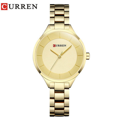 Top Brand Fashion Stainless Steel Band Quartz Wrist Watch Ladies Watches The Clothing Company Sydney