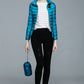 Ladies Stand Collar Duck Down Ultra Light Slim Long Sleeve Parka Puffer Jacket The Clothing Company Sydney
