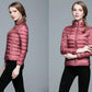 Ladies Stand Collar Duck Down Ultra Light Slim Long Sleeve Parka Puffer Jacket The Clothing Company Sydney
