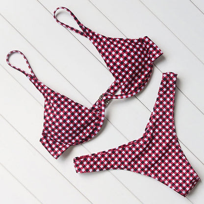 2 Piece Brazilian Push Up Underwire Swimming Bathing Suit Beachwear Bikini Set The Clothing Company Sydney