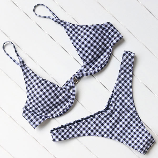 2 Piece Brazilian Push Up Underwire Swimming Bathing Suit Beachwear Bikini Set The Clothing Company Sydney