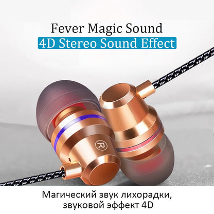 New Universal Headphones 3.5mm In Ear Stereo Earbuds Sport Wired Earphone For Mobile Phone The Clothing Company Sydney